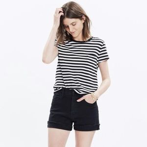 Madewell Radio Tee in Delray Stripe